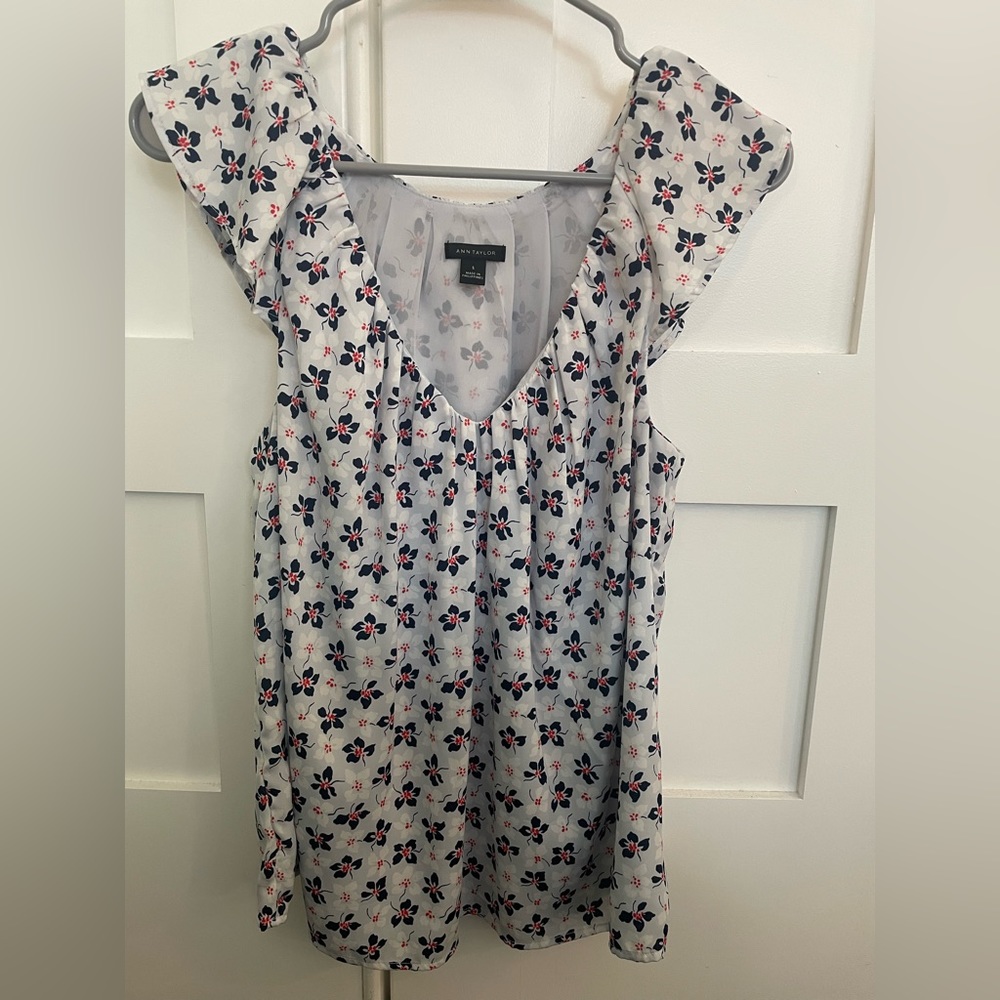 Light blue Ann Taylor blouse. Like new, only worn a couple of times.